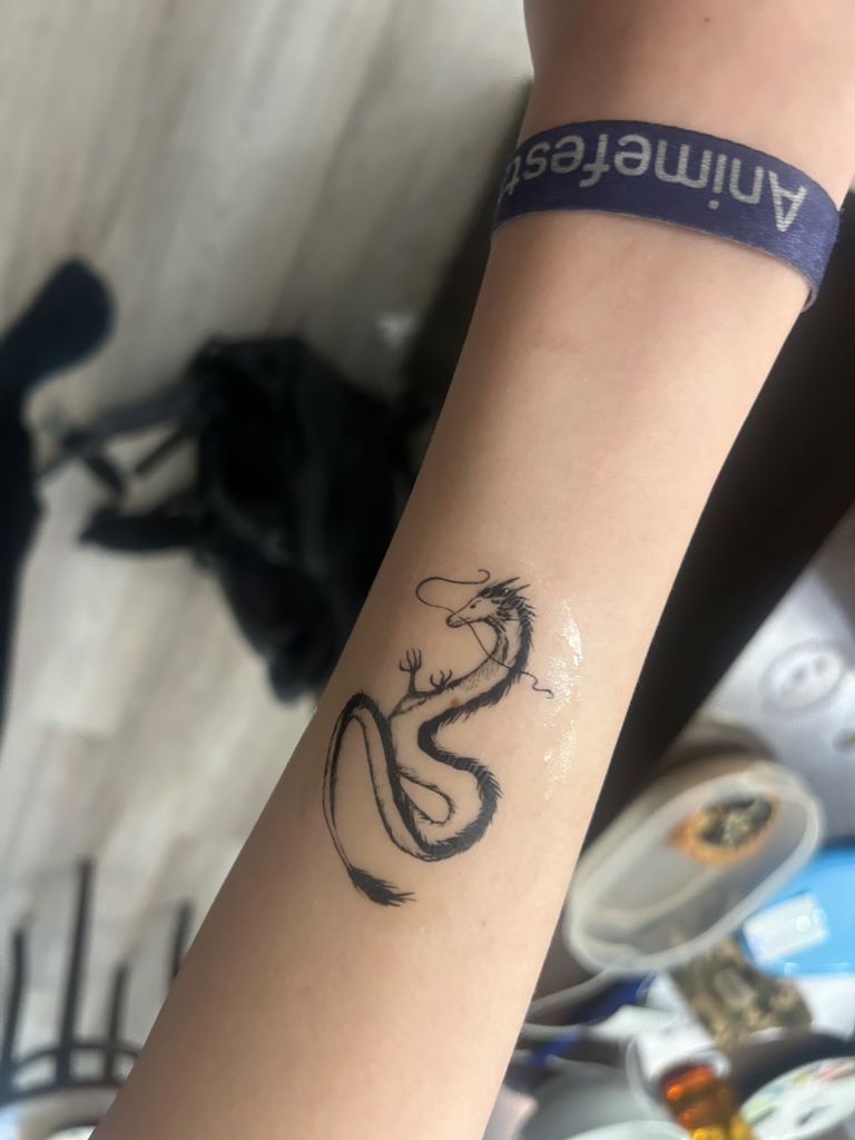 Temporary tattoo "Anime Swords"