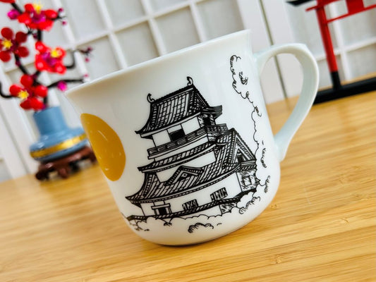 hrnek velký "Japonský hrad" 650 ml