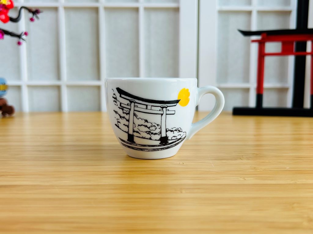 hrneček na espresso "Brána torii" 90 ml