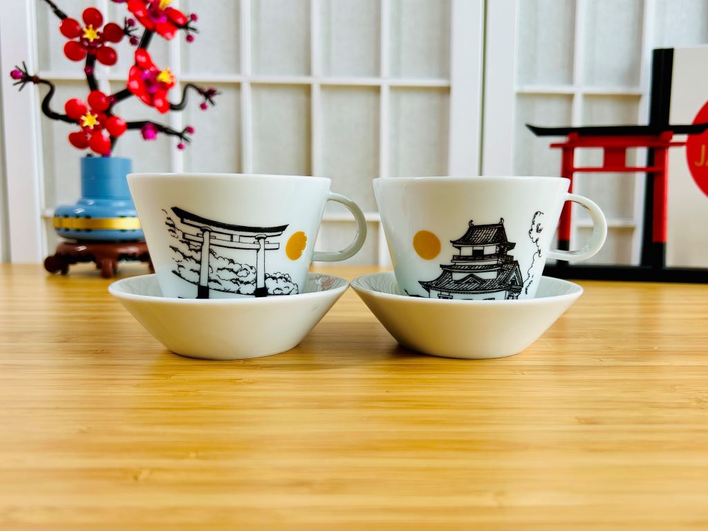 Teeservice „Architektur des alten Japans“