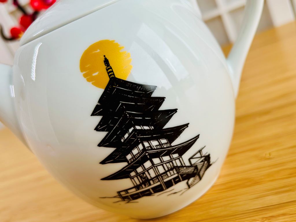 Teeservice „Architektur des alten Japans“