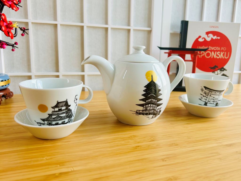 Teeservice „Architektur des alten Japans“