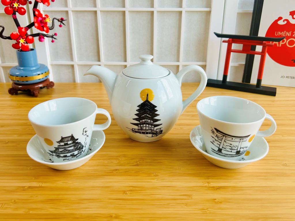 Teeservice „Architektur des alten Japans“