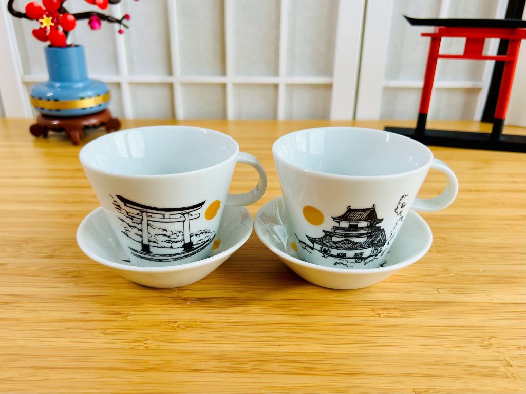 Teeservice „Architektur des alten Japans“