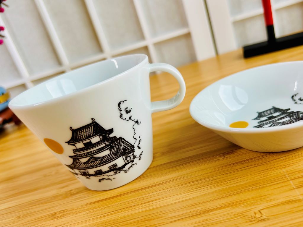 Teeservice „Architektur des alten Japans“