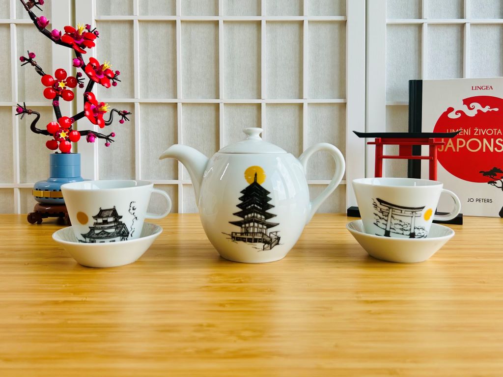 Teeservice „Architektur des alten Japans“