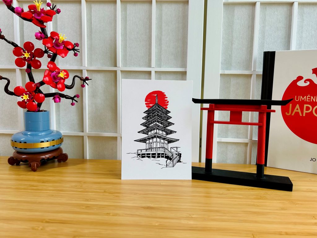 Postcard "Pagoda" A6