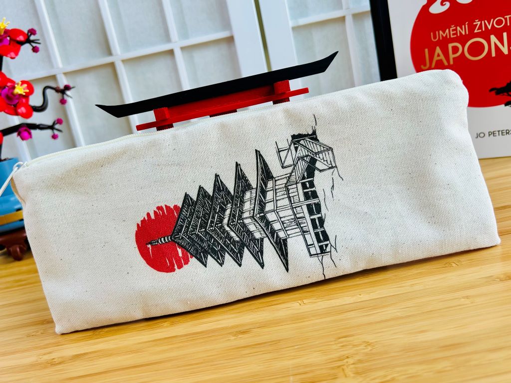 "Pagoda" pencil case