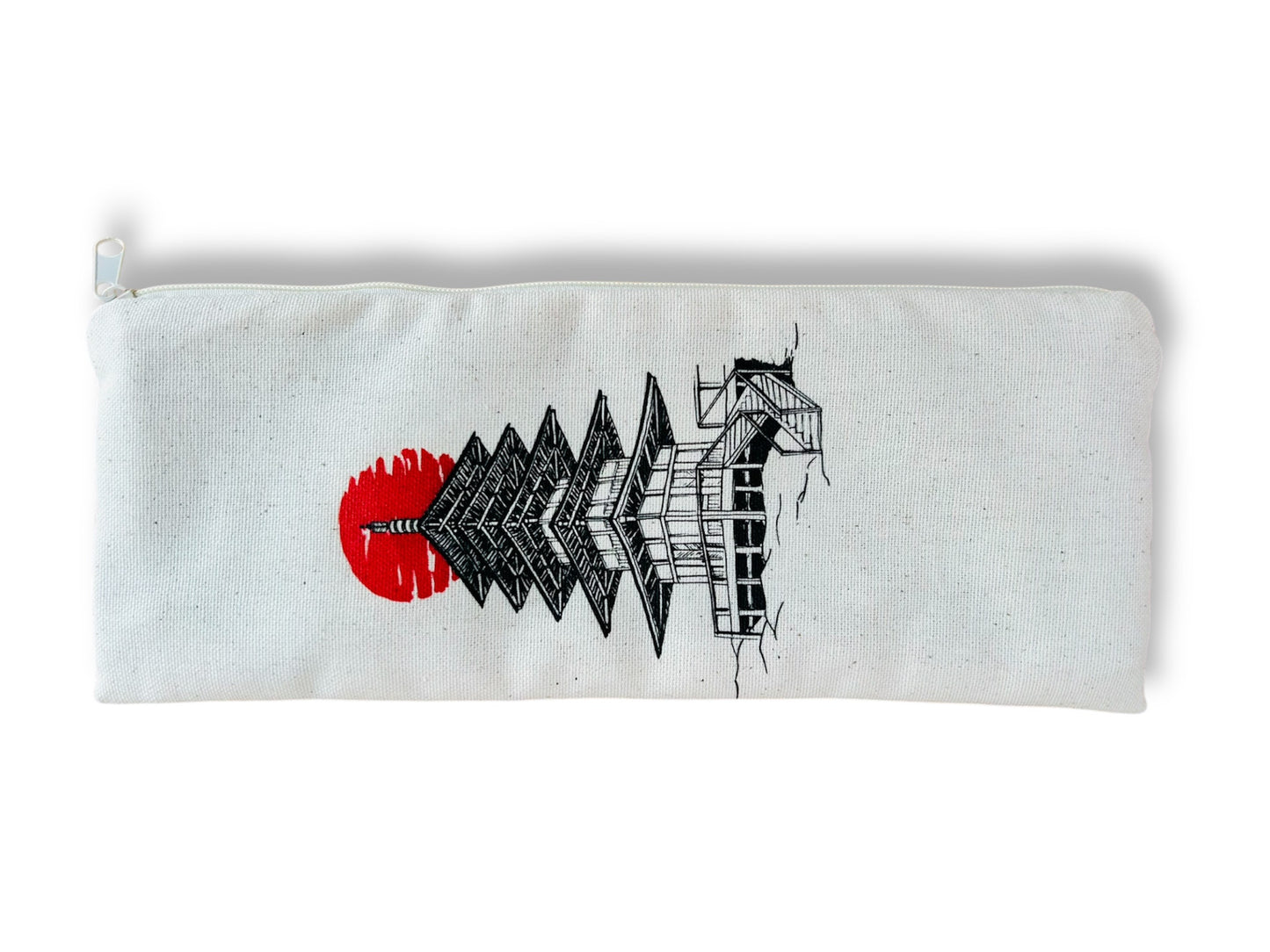 "Pagoda" pencil case