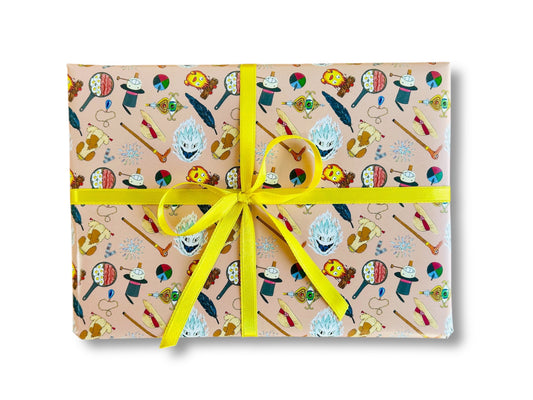 Wrapping paper "Love & Magic" 475 x 680 mm