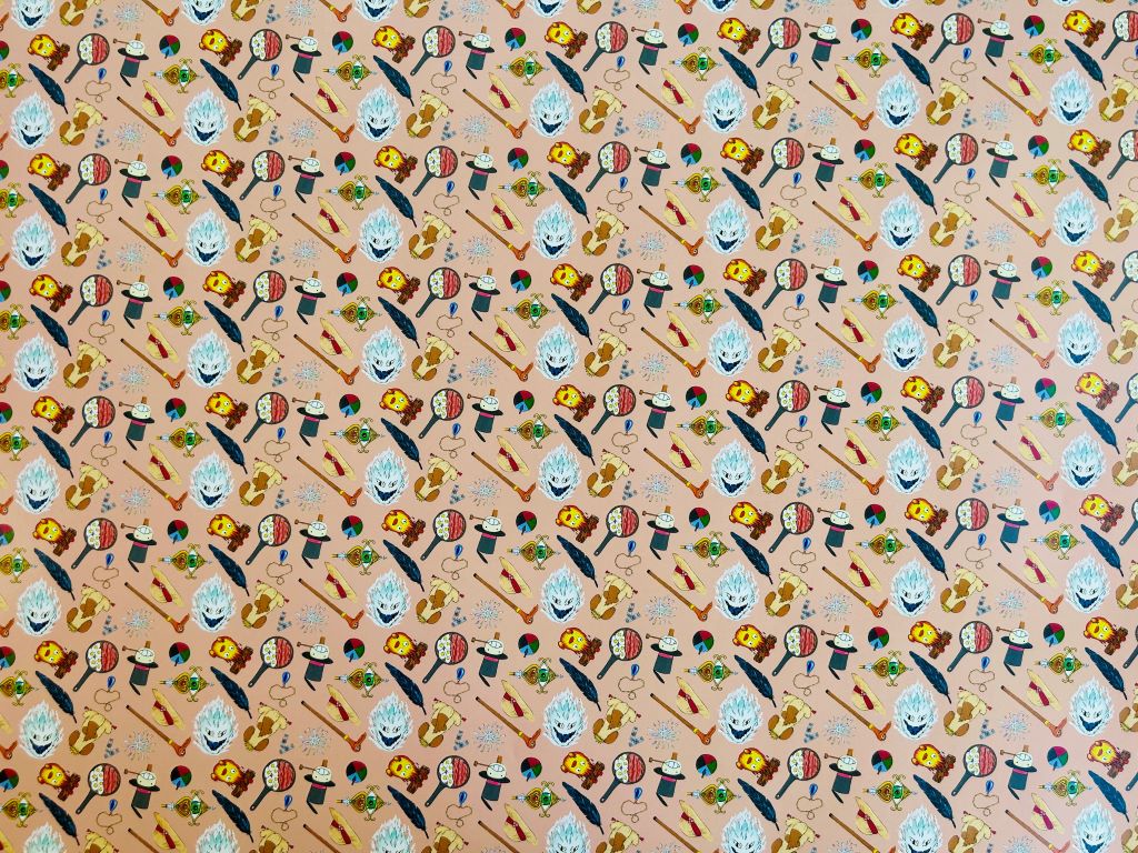 Balící papír "Láska & Magie" 475 x 680 mm