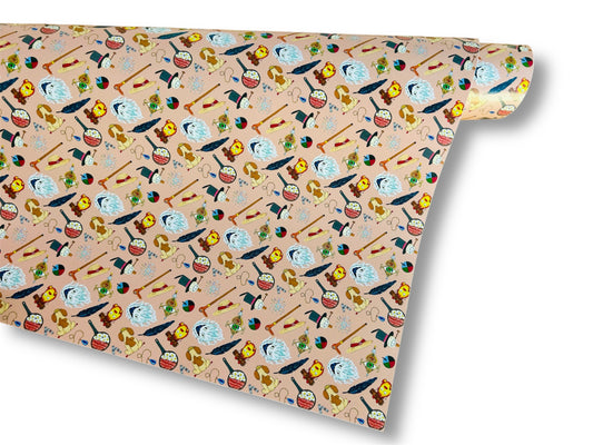 Wrapping paper "Love & Magic" 475 x 680 mm