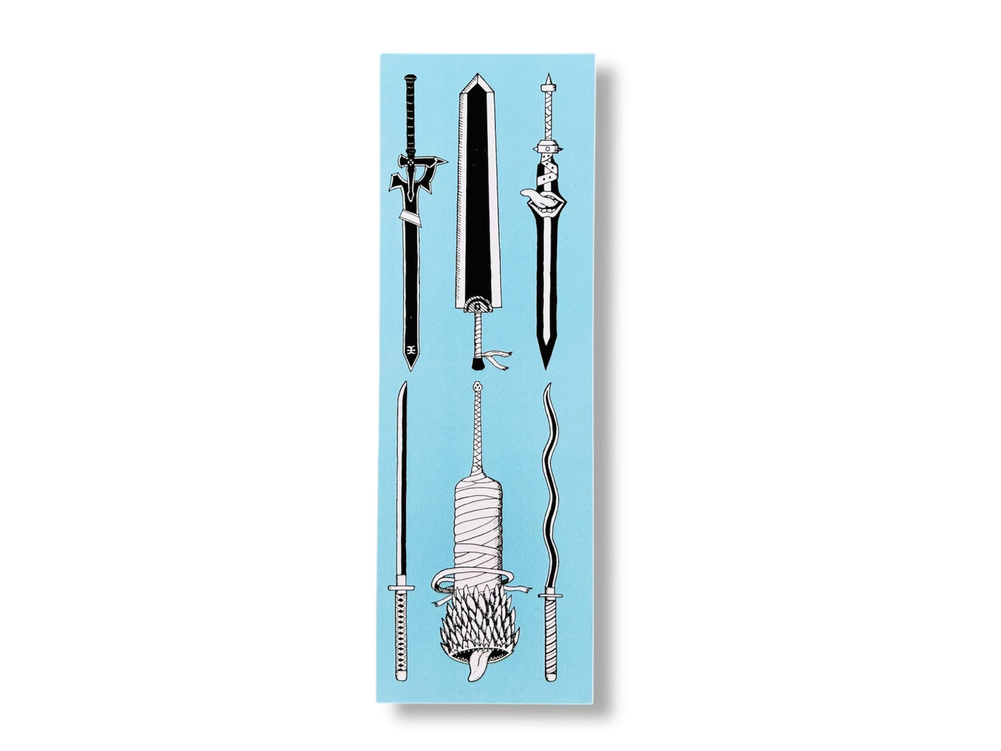 Bookmark "Anime Swords" 15 x 5 cm