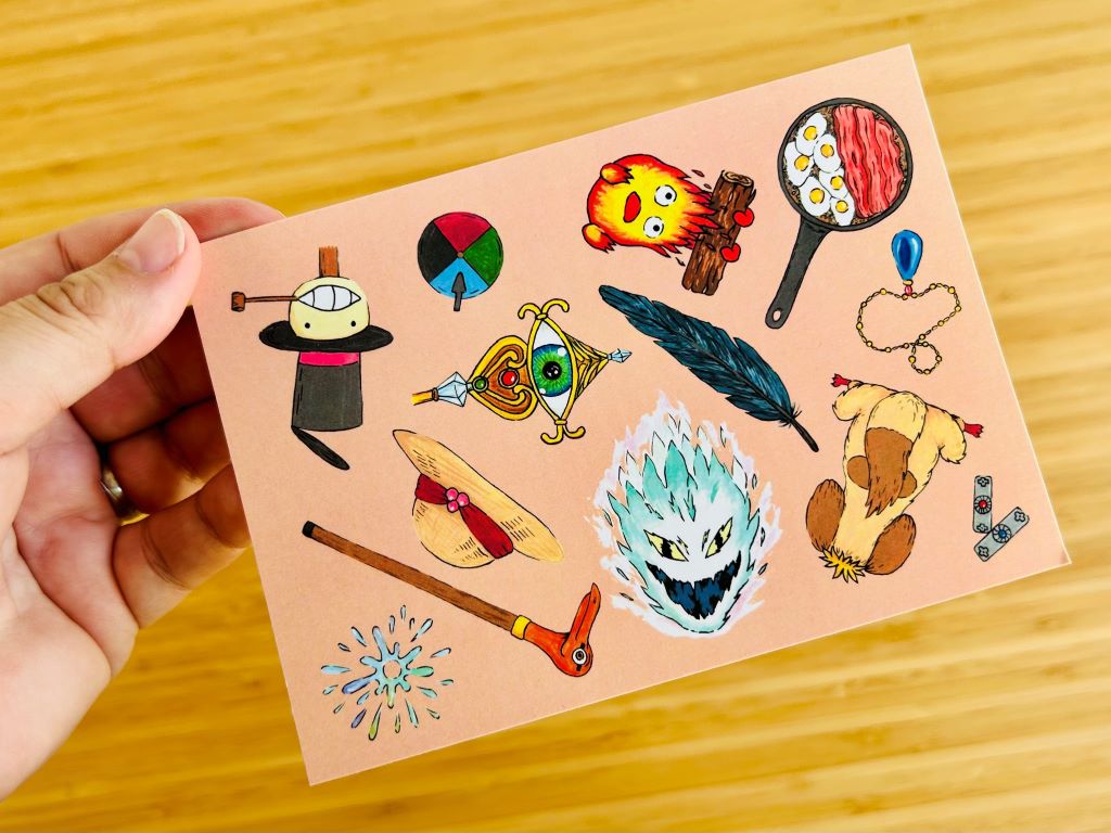 Postcard "Love & Magic" A6