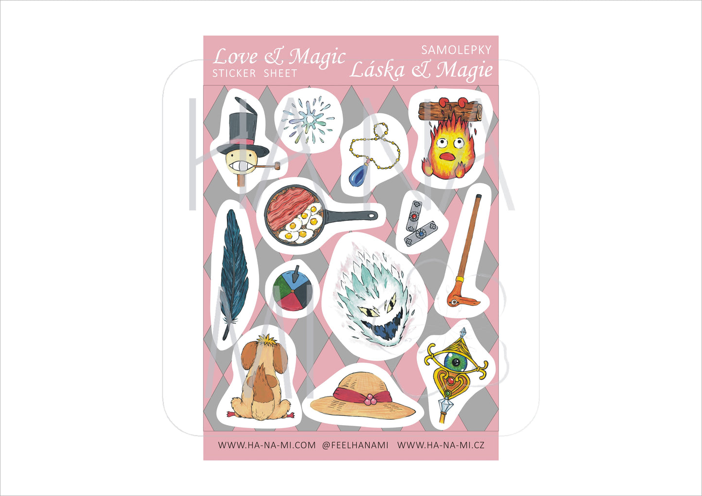"Love & Magic" Stickers