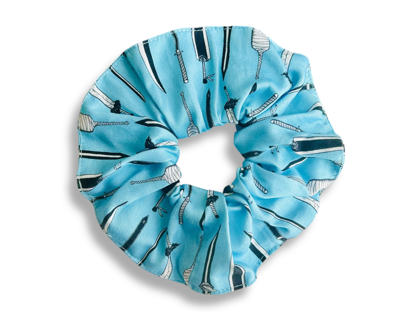 scrunchies "Anime Swords" fabric hair tie