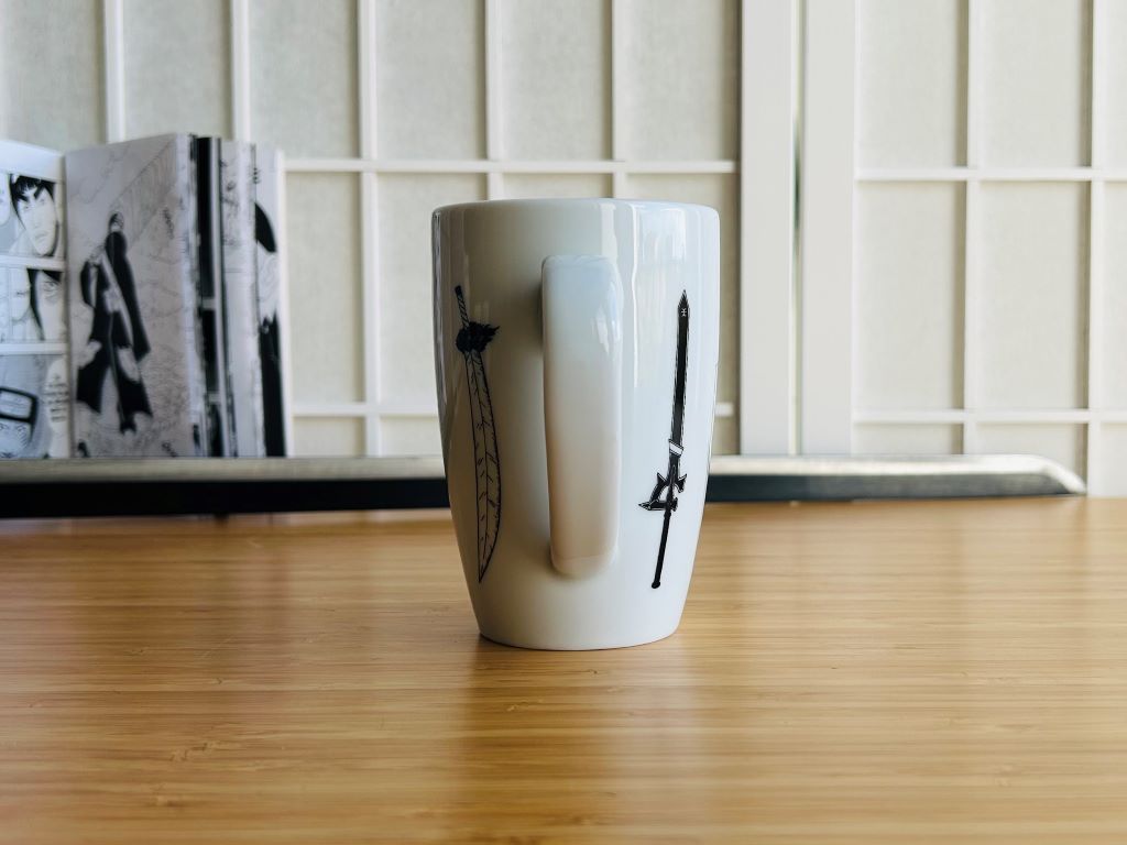 Tall mug "Anime swords" 380 ml