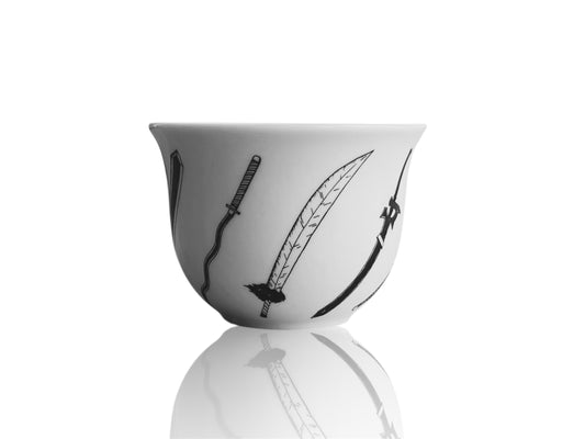 Sake- und Teetasse „Anime-Schwerter“ 50 ml