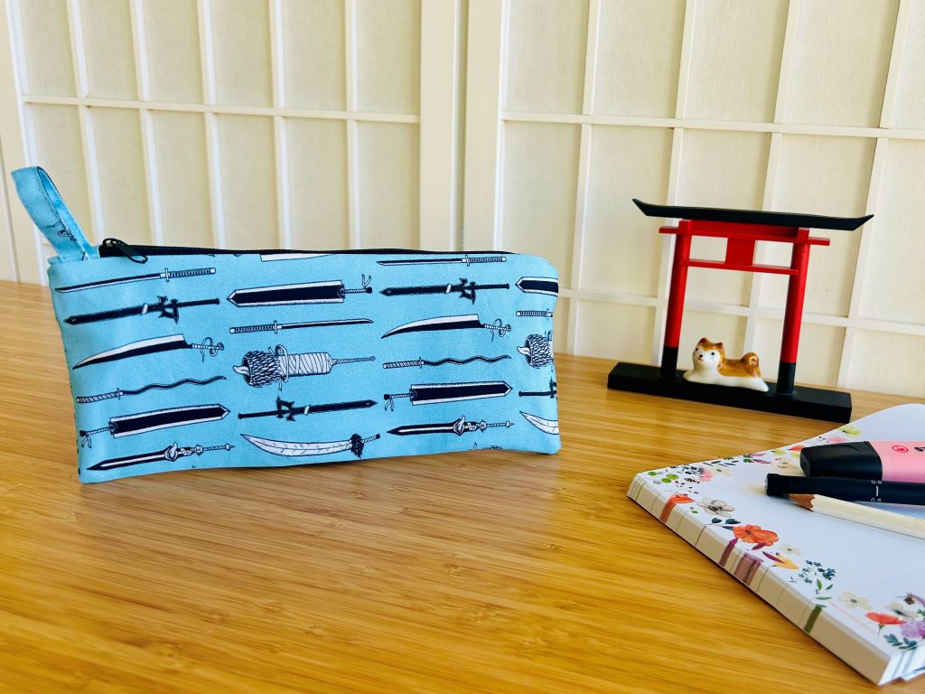 Pencil case "Anime Swords"