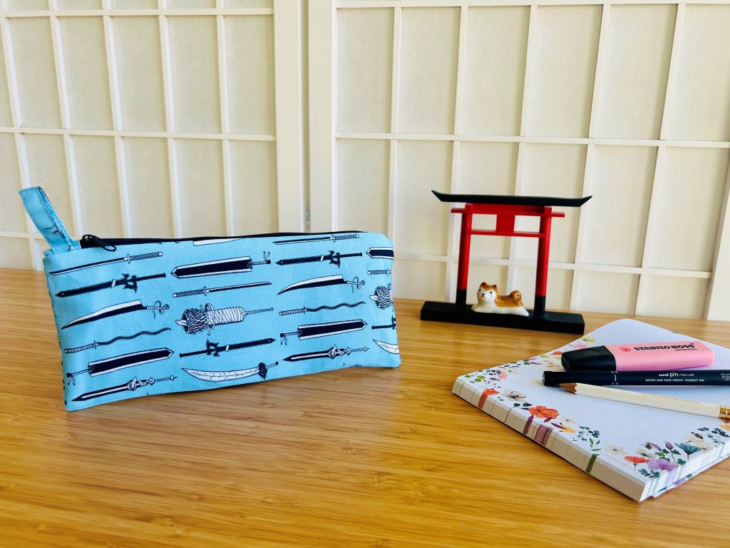 Pencil case "Anime Swords"