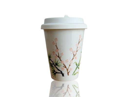 hrnek To-Go "Tři přátelé zimy" 300 ml