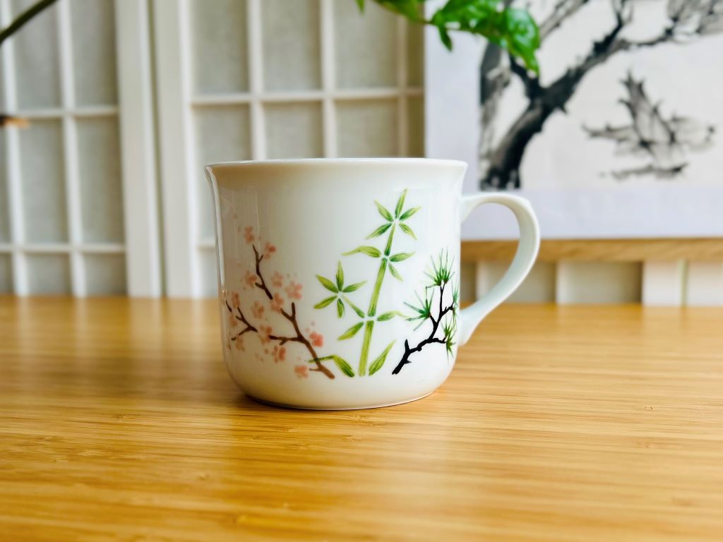 Tasse groß „Drei Freunde des Winters“ 650 ml