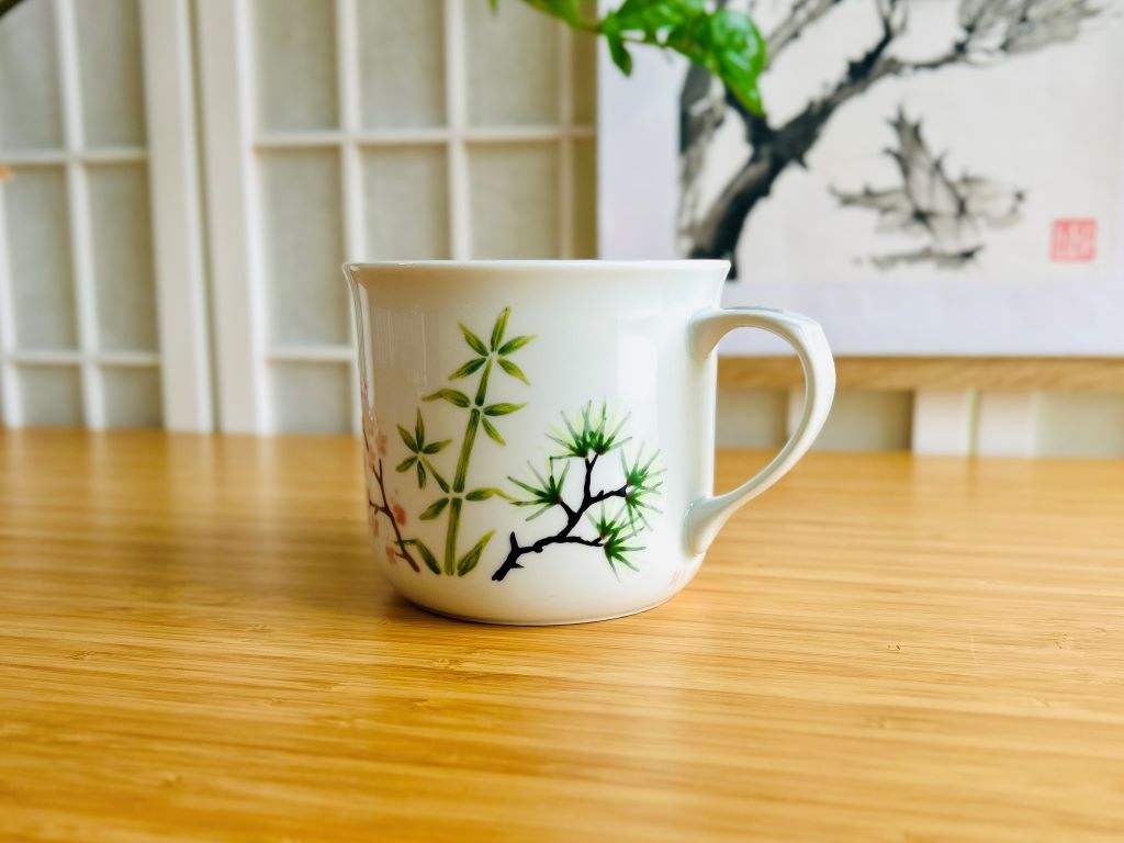 Tasse groß „Drei Freunde des Winters“ 650 ml