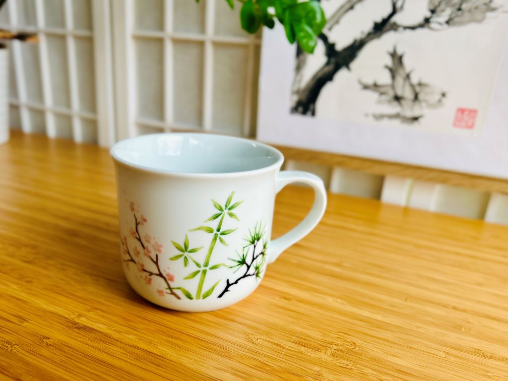 Tasse groß „Drei Freunde des Winters“ 650 ml