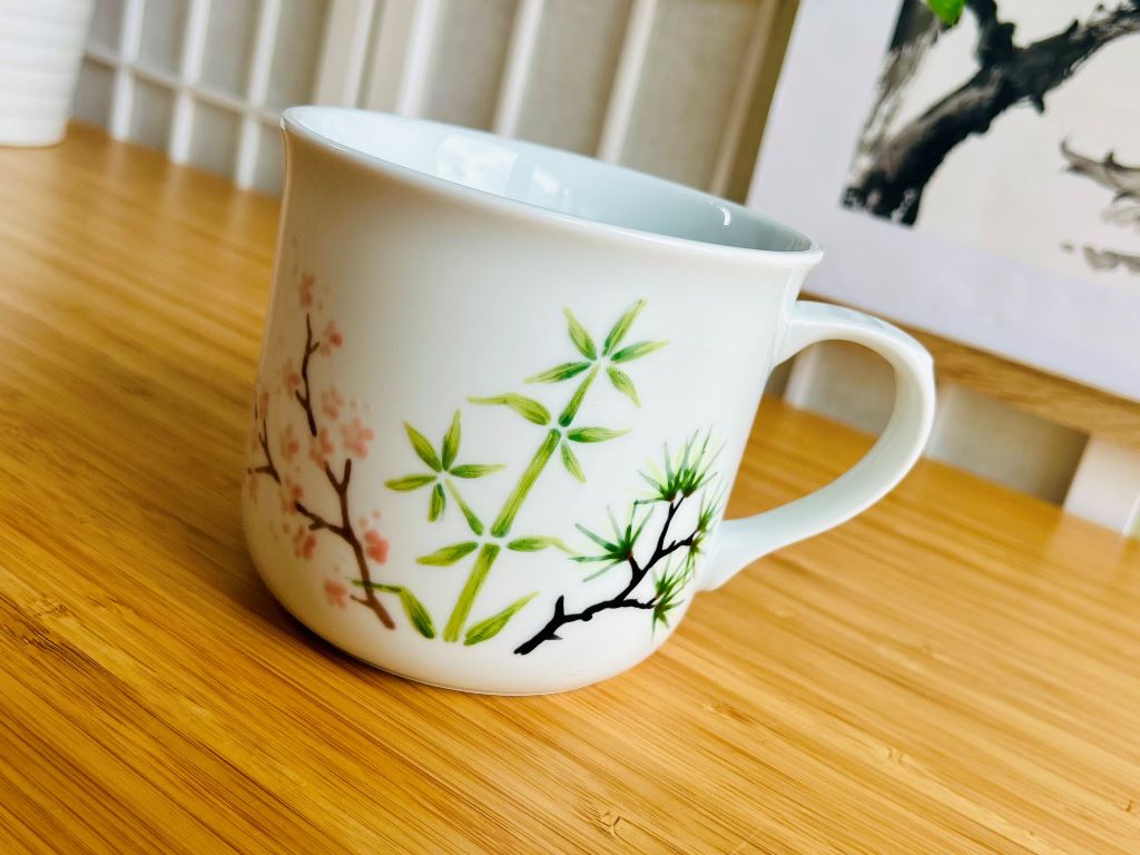 Tasse groß „Drei Freunde des Winters“ 650 ml