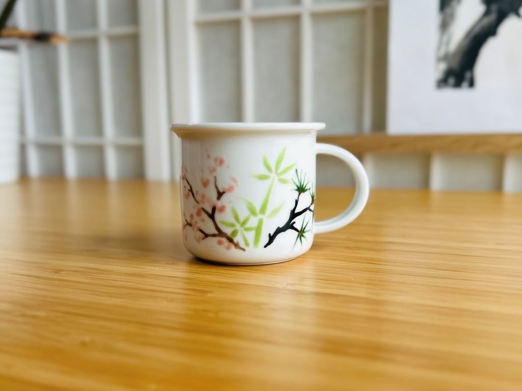 Espresso cup "Three Friends of Winter" 100 ml