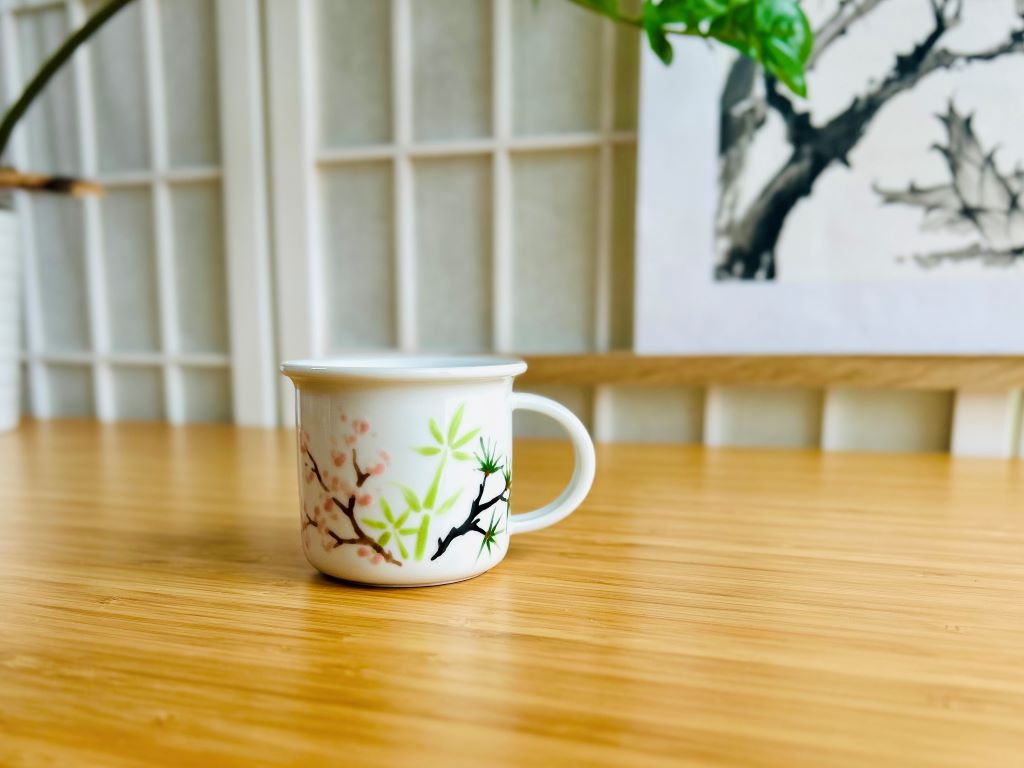 Espresso cup "Three Friends of Winter" 100 ml