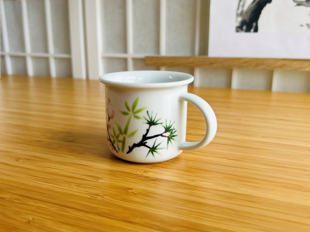 Espresso cup "Three Friends of Winter" 100 ml