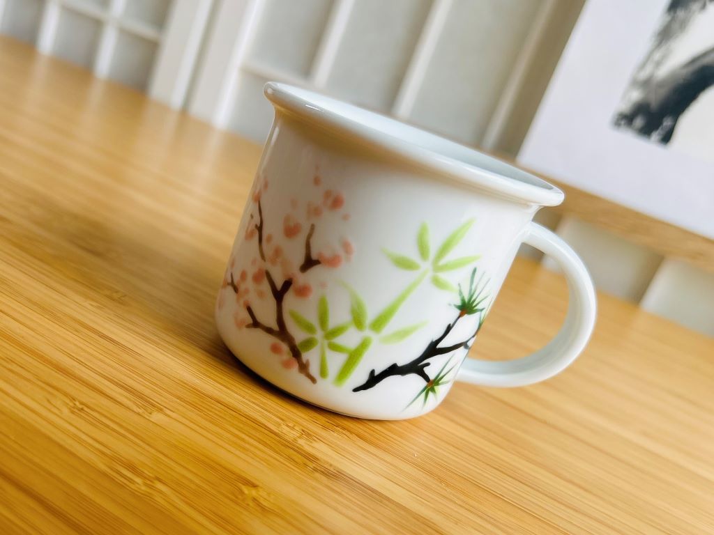 Espresso cup "Three Friends of Winter" 100 ml