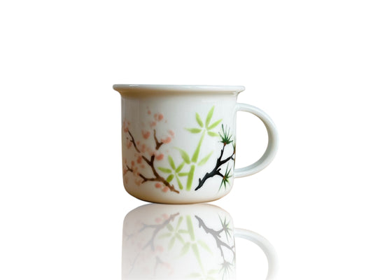 Espresso cup "Three Friends of Winter" 100 ml