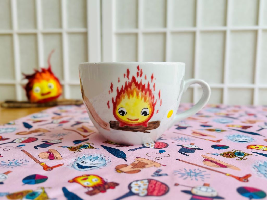 Mug wide "Calcifer" 480 ml