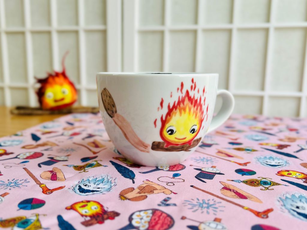 Mug wide "Calcifer" 480 ml