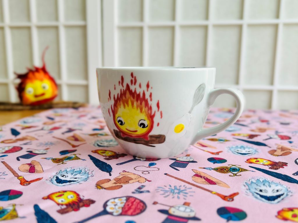 Mug wide "Calcifer" 480 ml