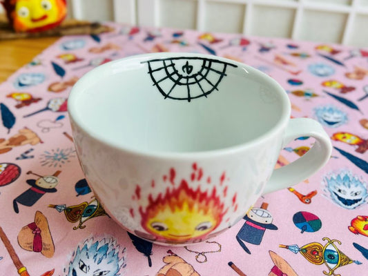 Mug wide "Calcifer" 480 ml