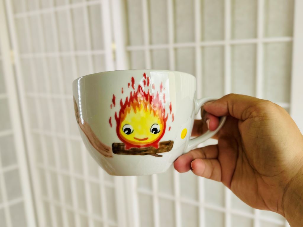 Mug wide "Calcifer" 480 ml