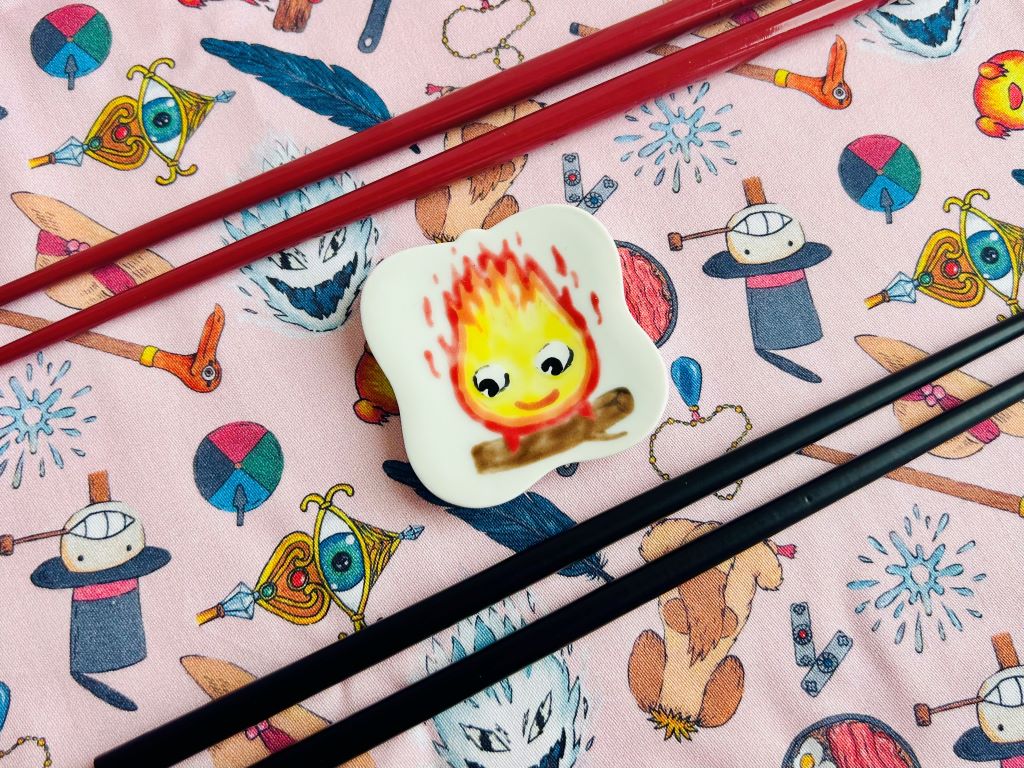 Kalcifer square chopstick rest 5.5x5.5 cm