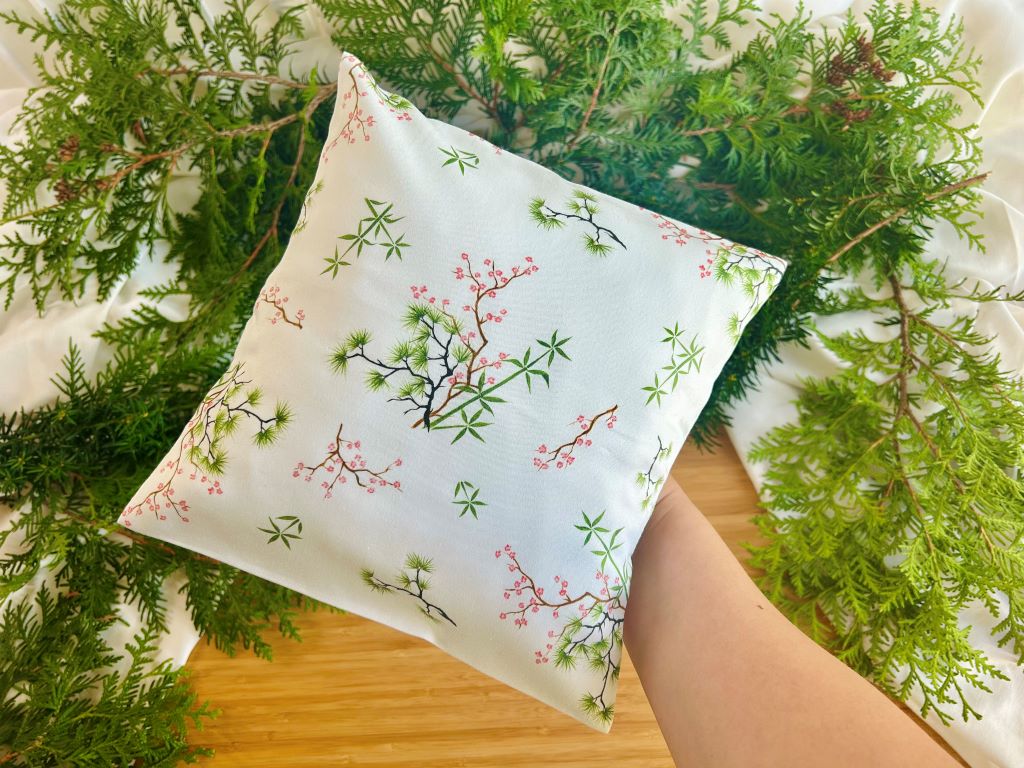 Pillowcase "Three Winter Friends"