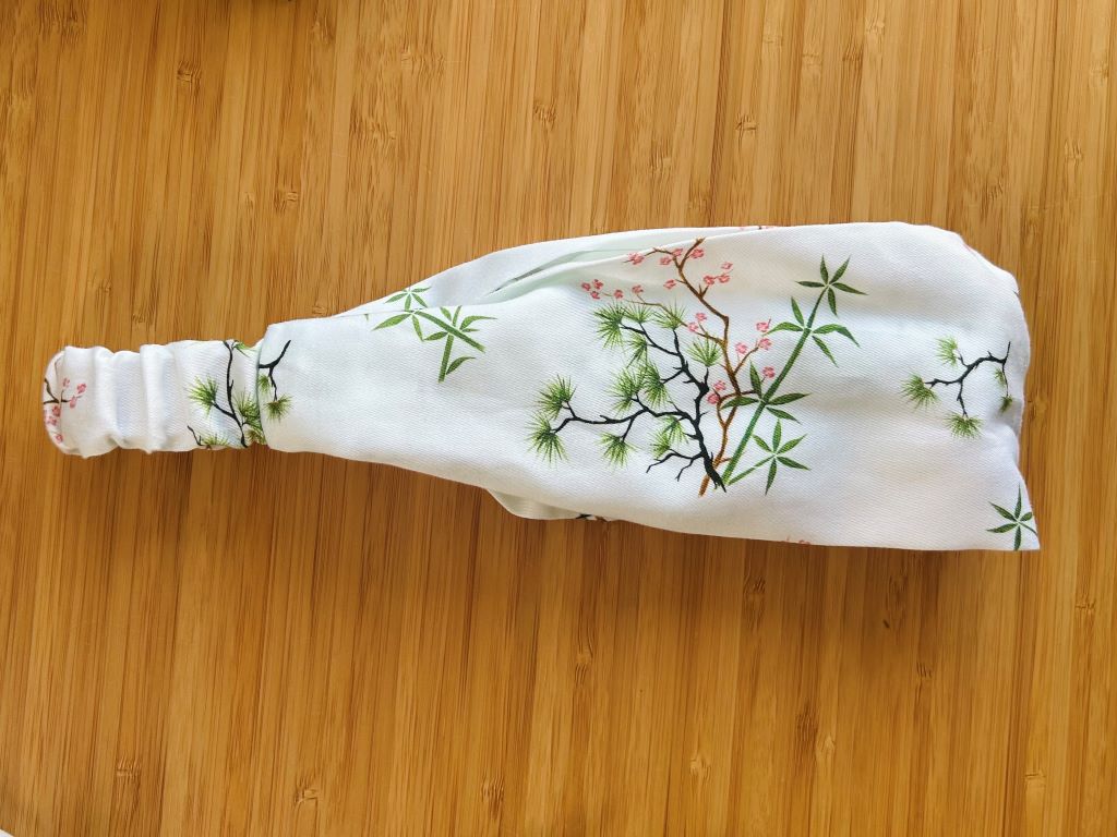 fabric headband "Three Winter Friends" with elastic