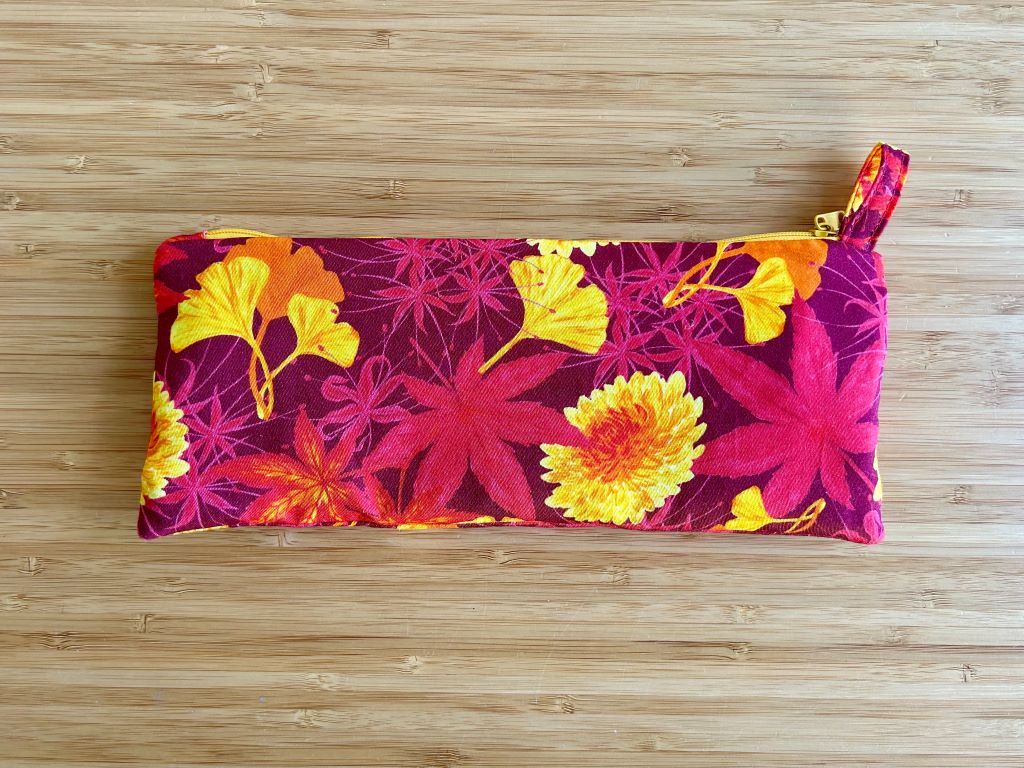 pencil case "Park in Autumn Colors"