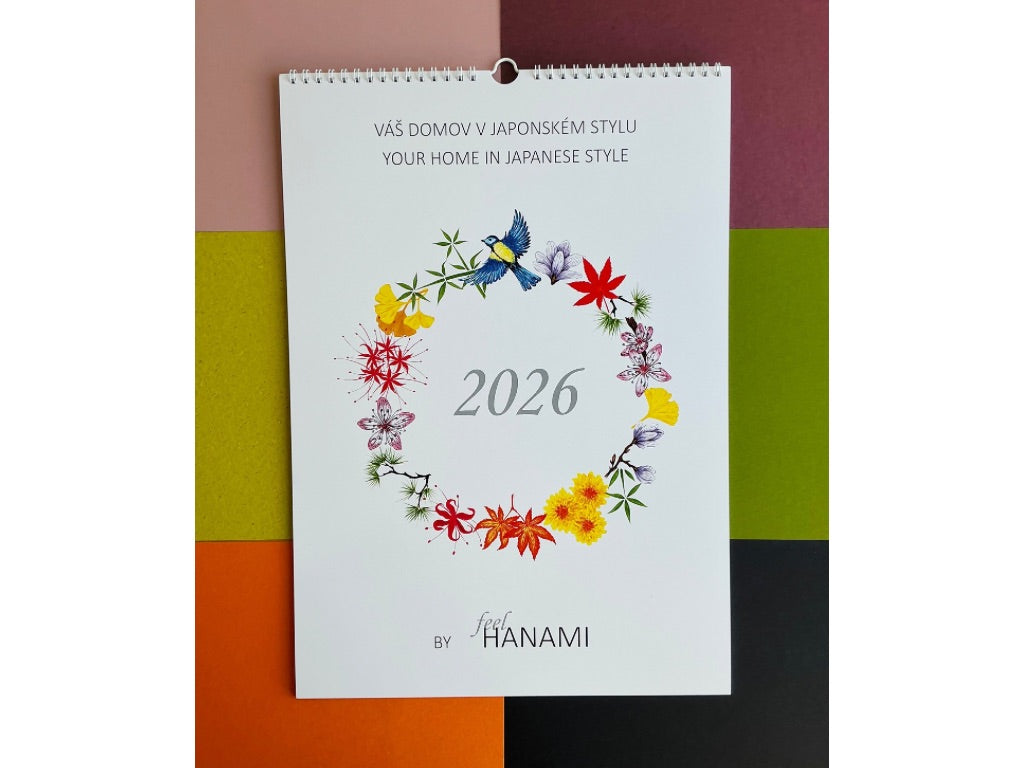 Wall calendar 2026 for Japan lovers, A3 size