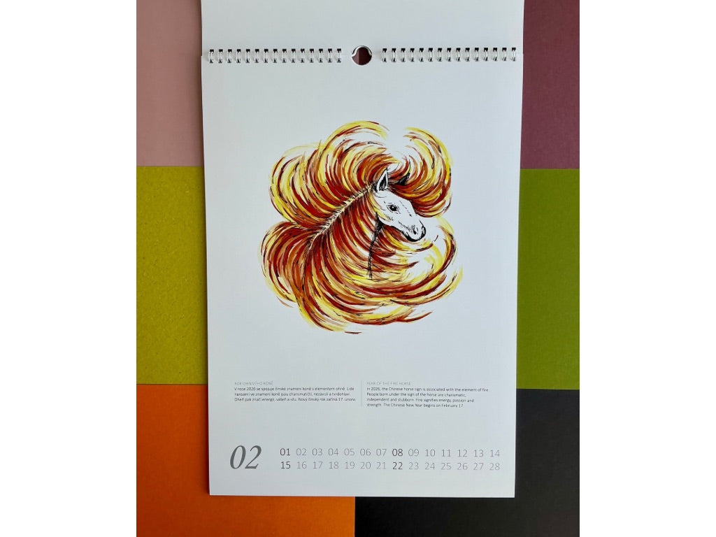 Wall calendar 2026 for Japan lovers, A3 size