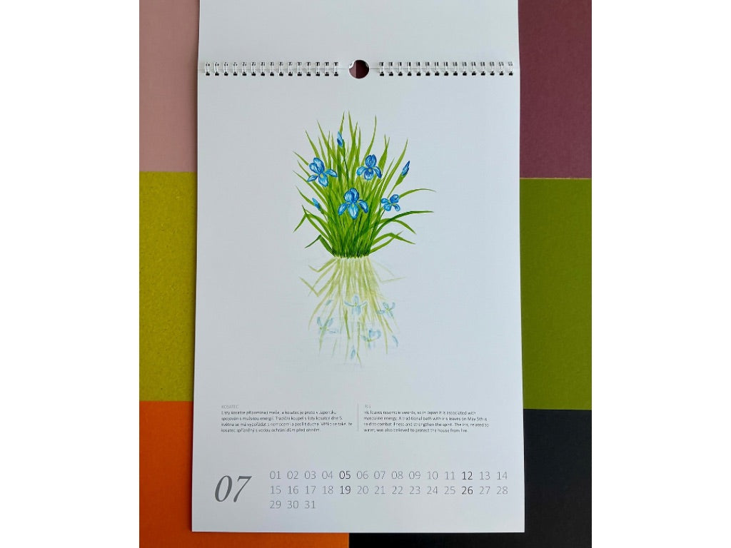 Wall calendar 2026 for Japan lovers, A3 size