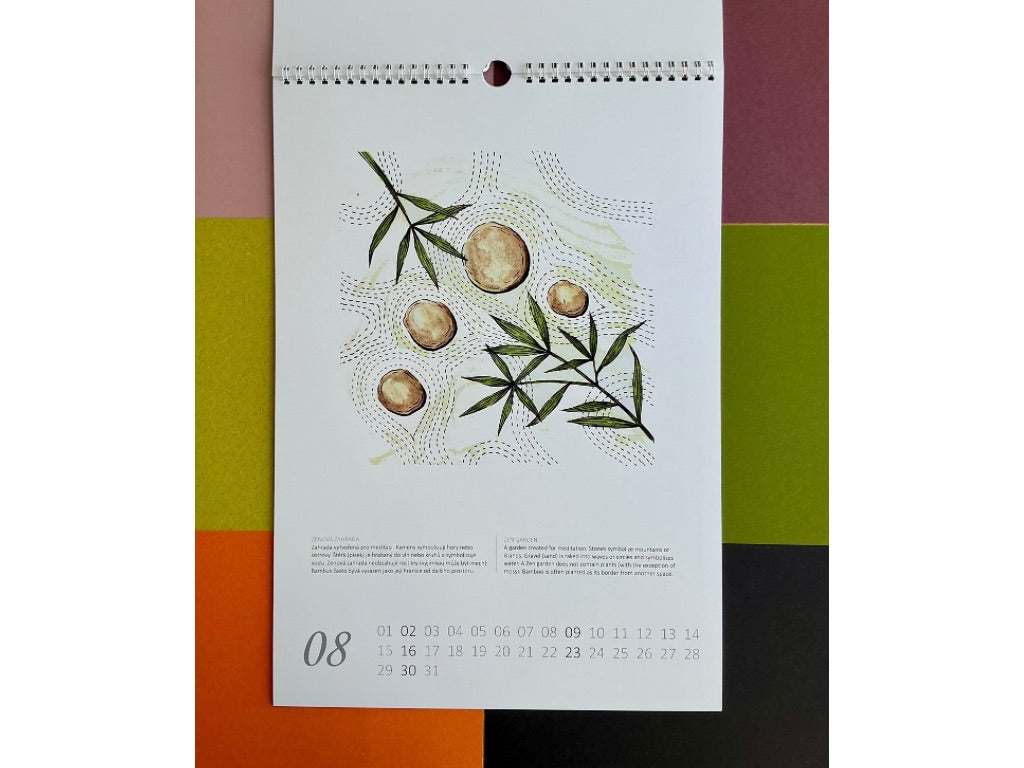 Wall calendar 2026 for Japan lovers, A3 size