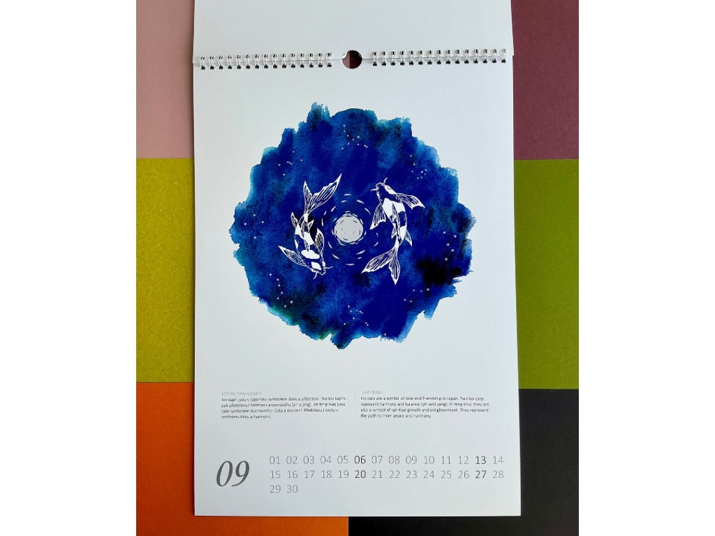 Wall calendar 2026 for Japan lovers, A3 size