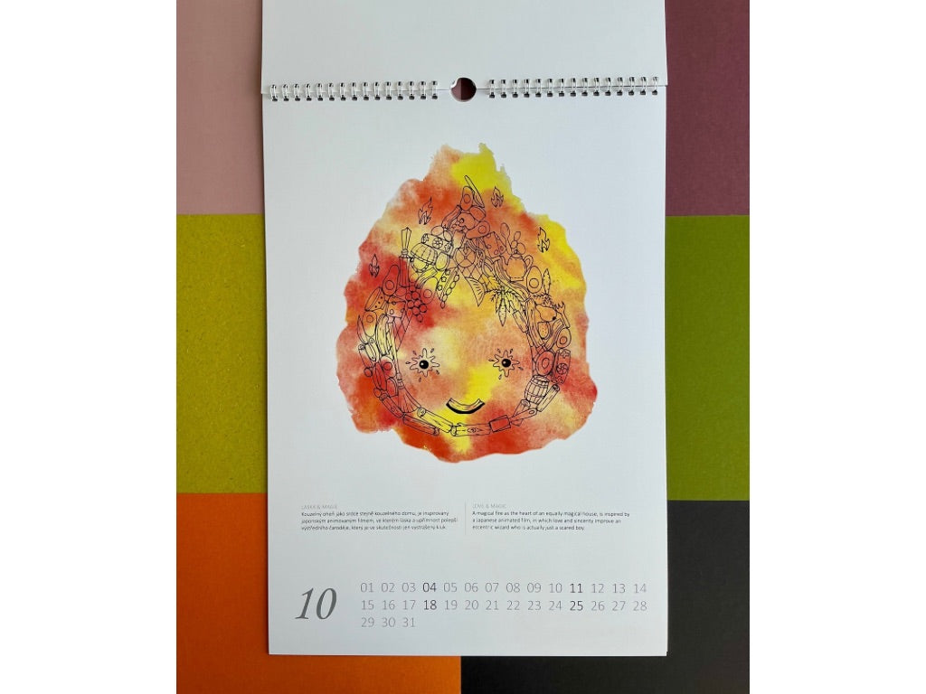 Wall calendar 2026 for Japan lovers, A3 size