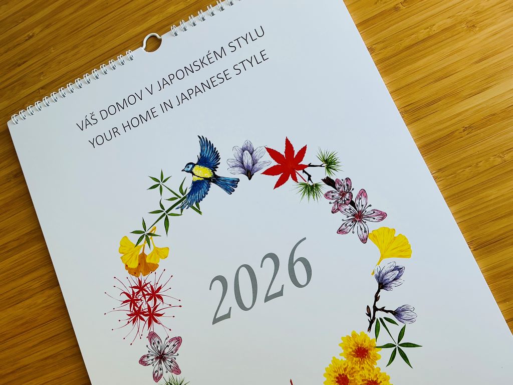 Wall calendar 2026 for Japan lovers, A3 size